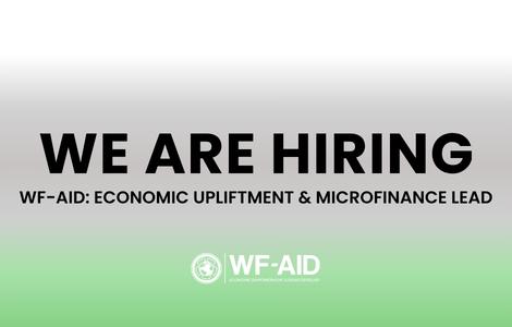 We Are Hiring – WF AID